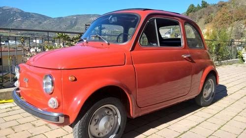 1973 Full Nut and Bolt Restoration Fiat 500R with original 595cc For Sale