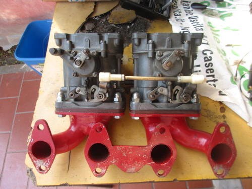 Carburetors and manifold modified for Fiat 1300/1500  In vendita