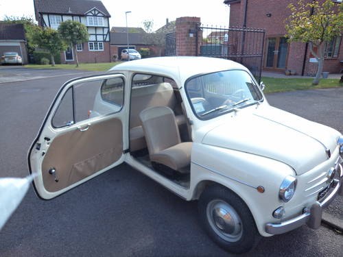 1962 Fiat 600 D 10200 km only totally original mint For Sale