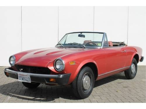 1977 Fiat 124 Spider 1800 USA For Sale