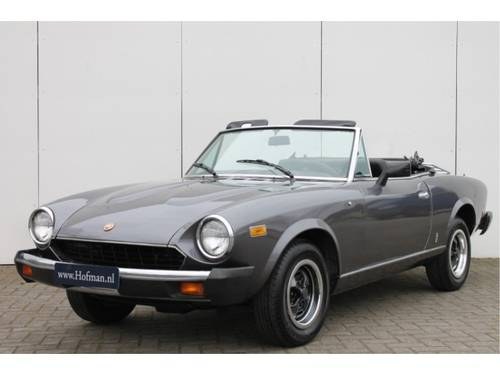 1979 Fiat 124 Spider 2000 USA For Sale