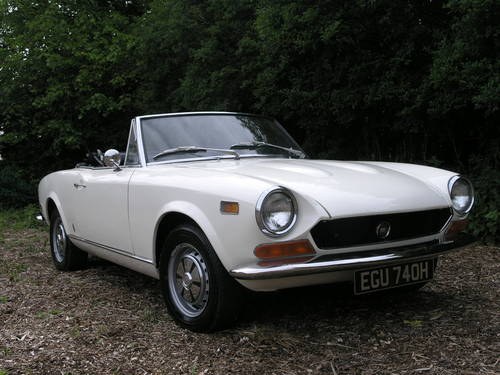1970 Fiat 124 Spider 1600 Sport BS1 For Sale
