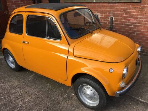 1970 Fiat 500 L fully restored stunning colour For Sale