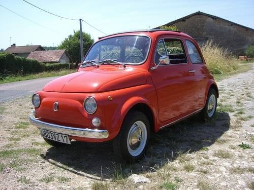 1969 Italian classic Fiat 500 LHD - renovated For Sale