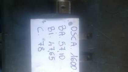 Crankshaft for Osca 1600