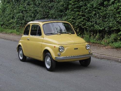 1974 Fiat 500 110F - 2600 miles from new, collectors piece SOLD