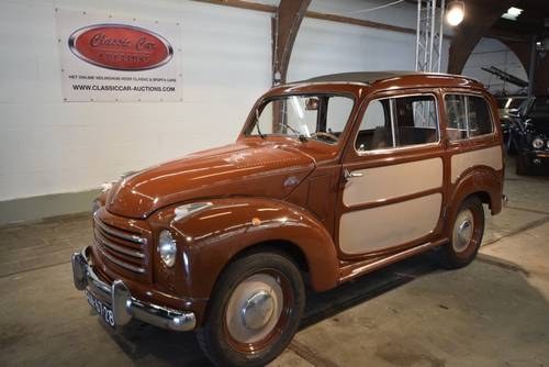 Fiat 500 C Belvedere (1954) For Sale by Auction