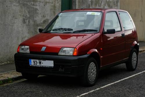 1993 Fiat Cinquecento SX - Only 41k - NEW NCT 10/18 For Sale