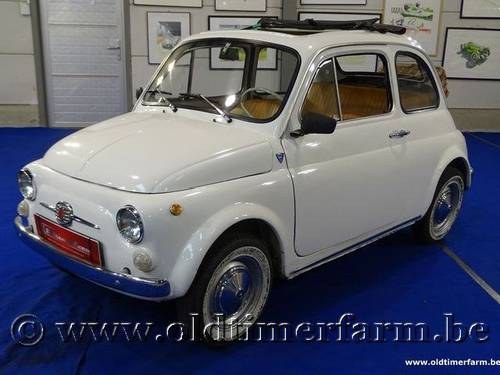 1969 Fiat 500 White '69 For Sale