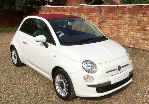 2013/63 FIAT 500C LOUNGE, 500 CONVERTIBLE - NEW PRICE SOLD