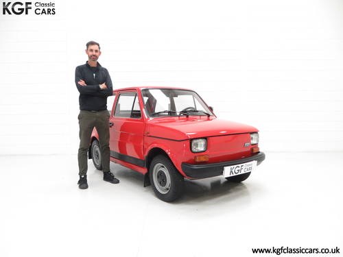 1990 An Original Polski-Fiat 126P Owned by Presenter Jonny Smith VENDUTO