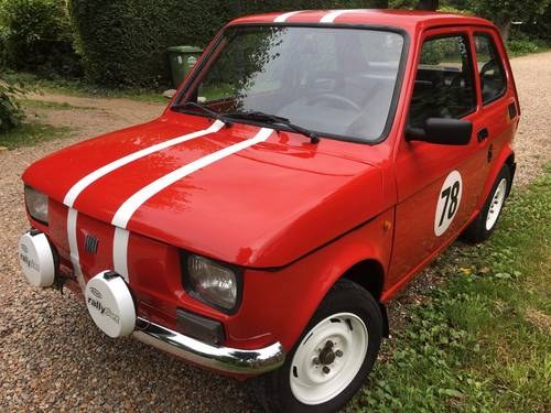 1997 FIAT 126 ELX RETRO RALLY STYLE ROAD CAR For Sale