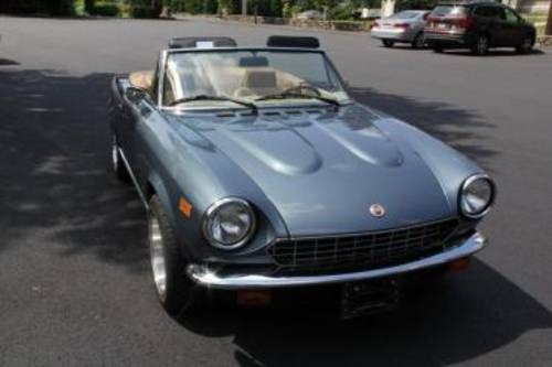 1981 Fiat Spider 2000 = Clean Blue(~)Tan Driver $29.9k For Sale