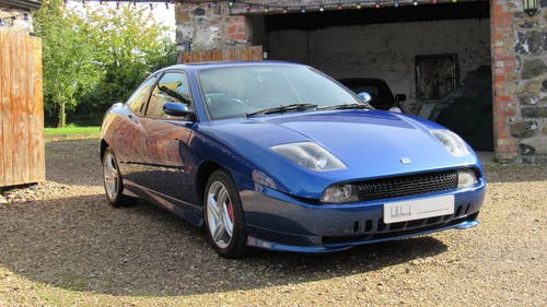 2001 *Now sold!* Cherished Fiat Coupe 20v Turbo plus VENDUTO