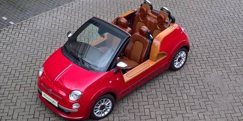 2012 Fiat 500 (modern Jolly) Ischia by Castagna Milano - one off For Sale
