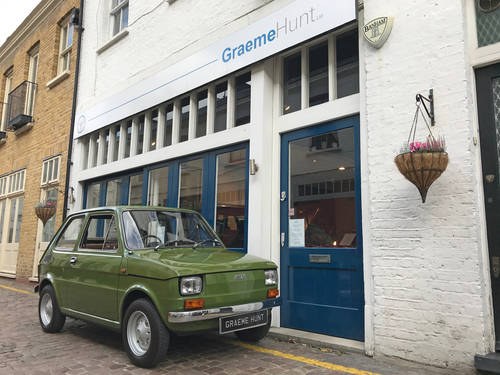 1975 Fiat 126 - Original condition with only 10.000 miles VENDUTO
