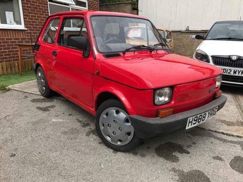 REMAINS AVAILABLE. 1991 Fiat 126 For Sale by Auction