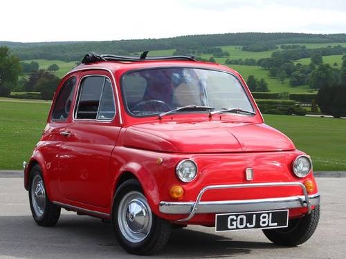 1973 FIAT 500L UK Right Hand Drive SOLD MORE WANTED For Sale by Auction