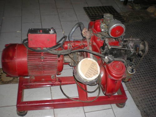1960 ELECTRICITY GENERATOR ENGINE  FIAT 500 2C For Sale