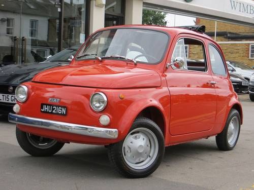 1975 FIAT 500R For Sale