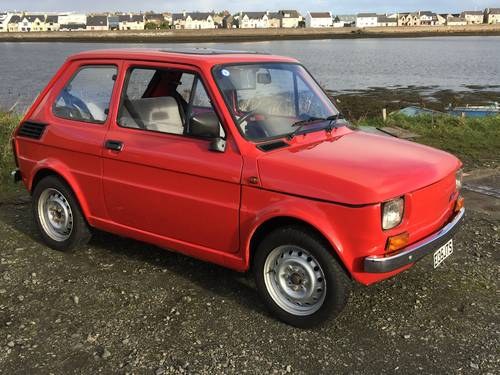 1988 Fiat 126, owned 18 years, genuine 8700 miles -  For Sale