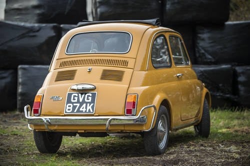 1972 Fiat 500 Lusso on The Market SOLD