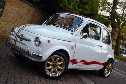 1972 Fiat 500 Classic Abarth Tribute,UK supplied RHD For Sale
