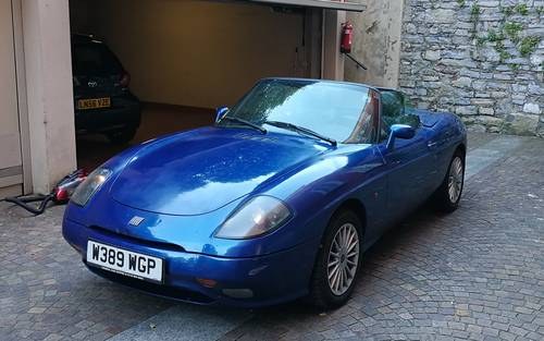 2000 Fiat Barchetta with hardtop for sale £2600 SOLD