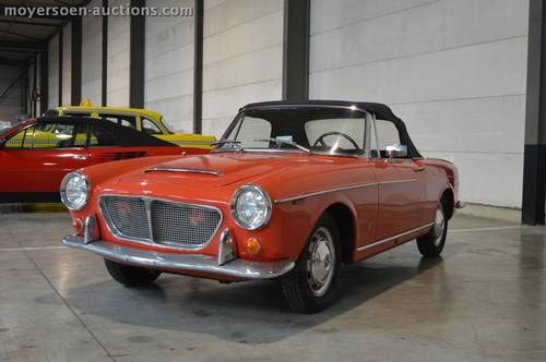 1961 FIAT 1200 PININFARINA - Moyersoen Auctions For Sale by Auction