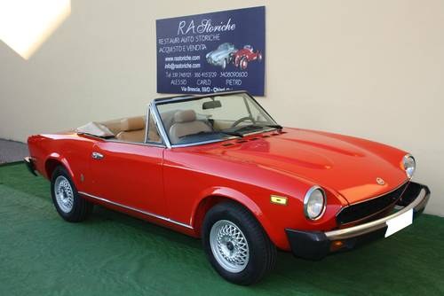 FIAT 124 SPIDER 2000 CARBURATORS OF 1979 For Sale