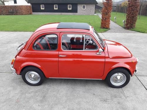 1971 FIAT 500 F MODEL STUNNING CONDITION. ITALIE IMPORT SOLD