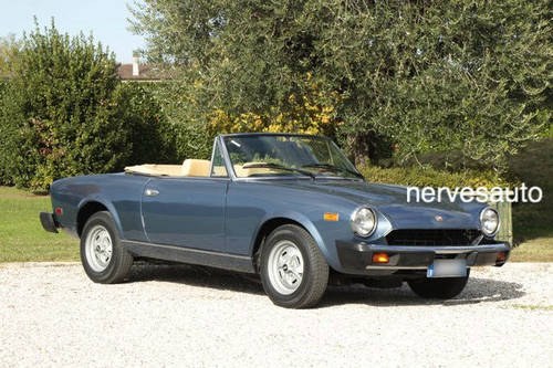 1980 Fiat 124 Spider For Sale