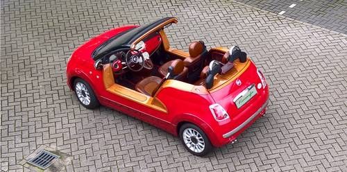 2012 Fiat 500 Ischia (modern Jolly) by Castagna Milano For Sale