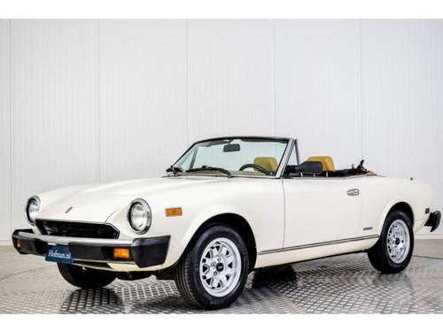 1983 Fiat 124 Pininfarina Spider Europe For Sale