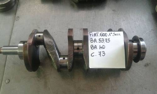 Crankshaft for Fiat 600 Series 1 In vendita
