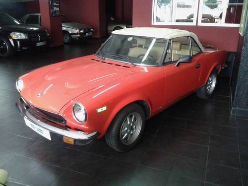 1980 FIAT 124 Spider 2.0 injection For Sale