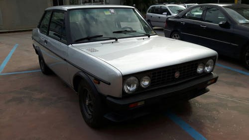1980 Perfect Fiat 131 Racing silver grey For Sale