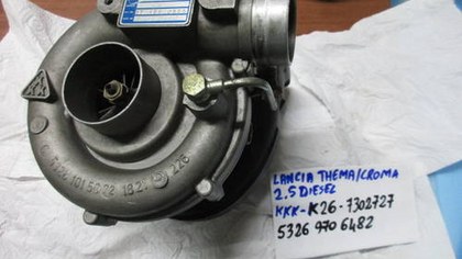 Turbocharger k26 for Fiat Croma 2.5 Diesel