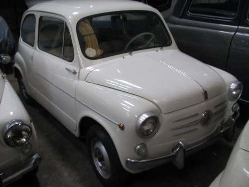 Fiat 600 1961 (65387 Km.) SOLD