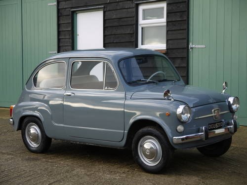 1966 FIAT 600 SALOON LHD EXCELLENT AND VERY ORIGINAL !!  SOLD