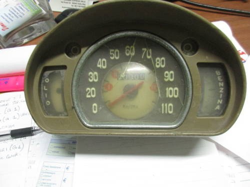 Instrument panel for Fiat 600 series 1 A vendre