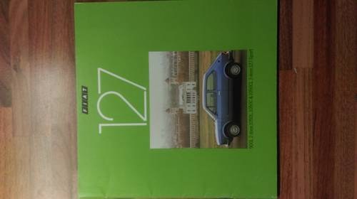 Genuine Fiat 127 brochure For Sale
