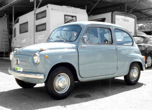 FIAT 600 (SLIDING GLASSES) FIRST SERIES (1956) SOLD