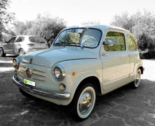 FIAT 600 III SERIES "CONTRO VENTO" (1960) SOLD