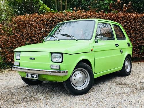 1976 FIAT 126 - HUGE RECENT EXPENDITURE SOLD
