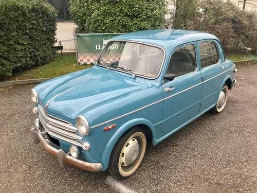 1956 Fiat - 1100/103E FIRST ITALIAN REGISTRATION VENDU