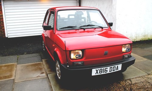 2000 Fiat 126 Happy End Limited Edition, 1 of 500 For Sale