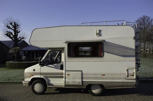 1996 Fiat Dethleff, Fiat Dethlegg Talento, Camper Van. VERKAUFT