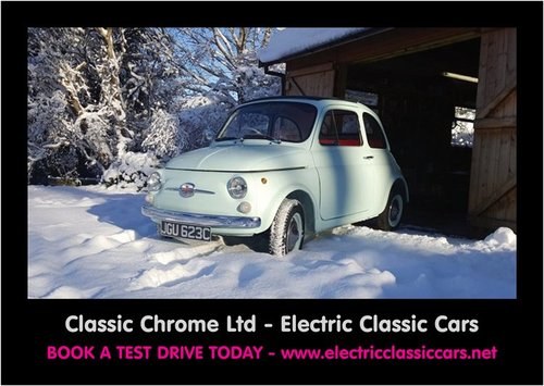ELECTRIC CLASSIC FIAT 500 CONVERSIONS For Sale