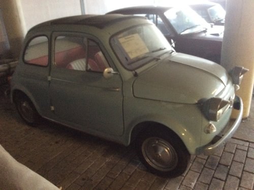 1959 Very rare fiat 500 american export frogeye model For Sale